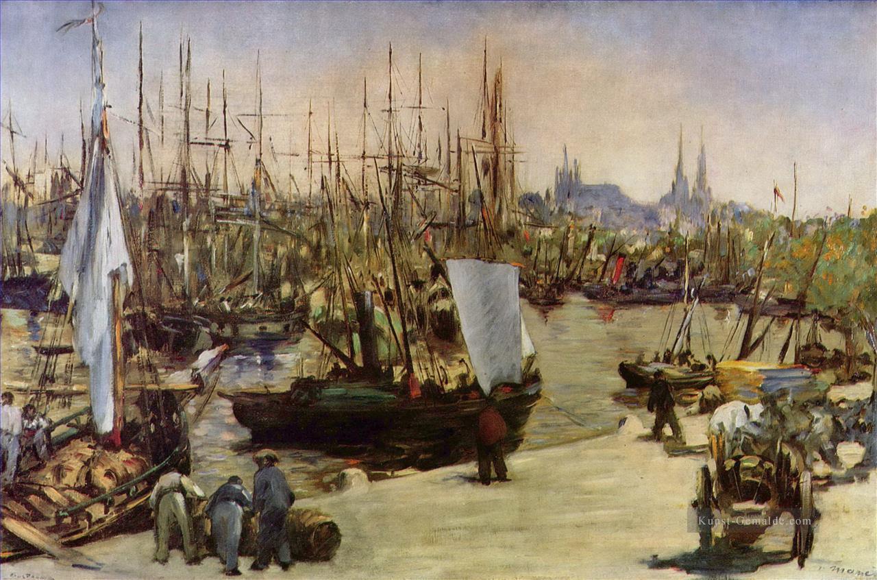 Der Hafen von Bordeaux Eduard Manet Ölgemälde